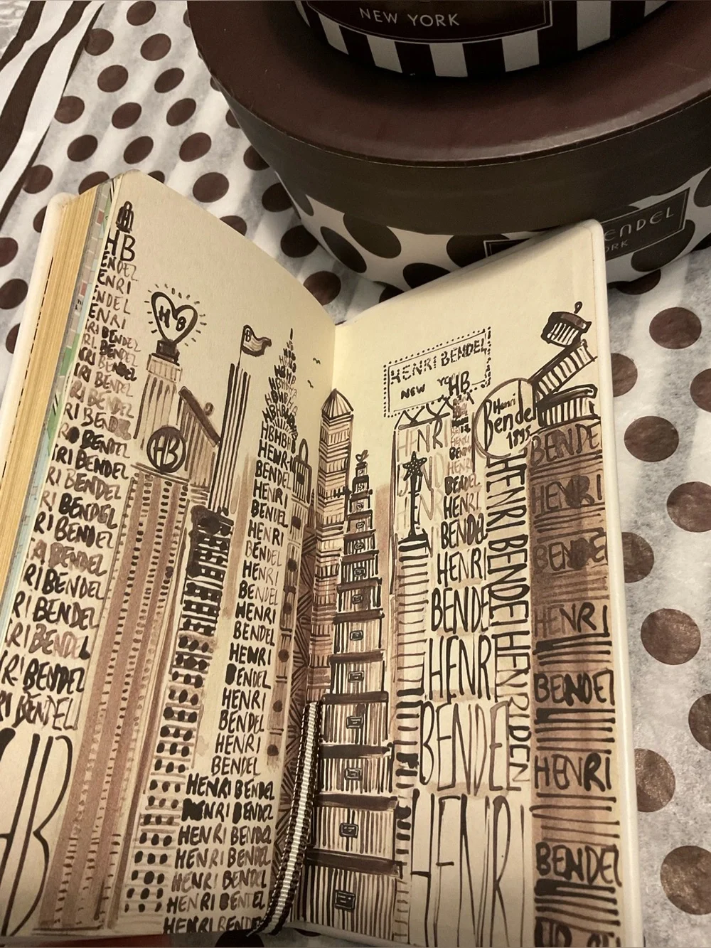 henri bendel never used